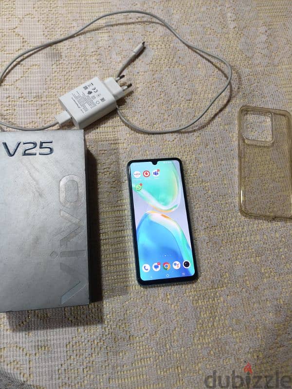 موبايل vivo v25 5g حاله ممتازه 0