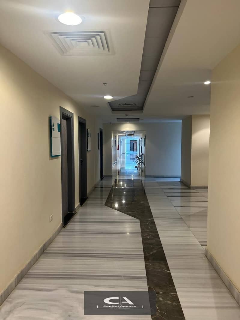 Clinic 37m Fully Finished with Ac's  for rent at ozone - New Cairo 5