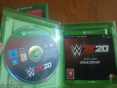 cd Xbox WWE 20 بالعربي