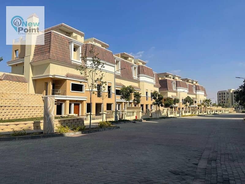 Townhouse Villa at Apartment Price in the Best Location in Mostakbal City | Sur in Sur in Madinaty | Sarai 1