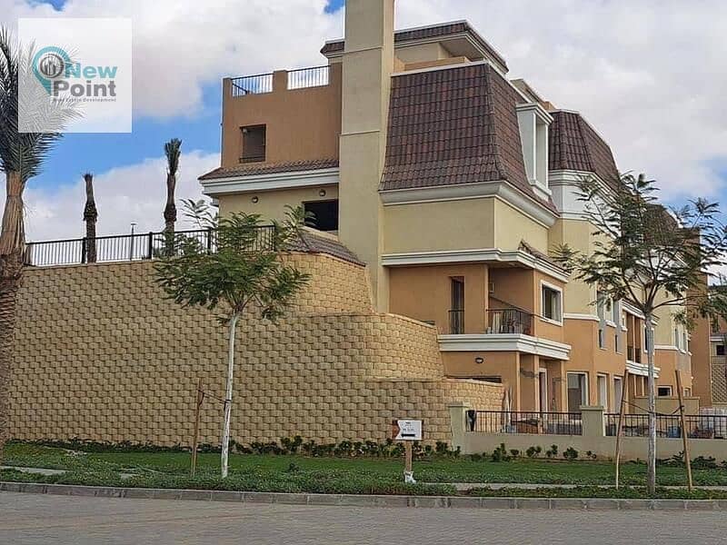 Townhouse Villa at Apartment Price in the Best Location in Mostakbal City | Sur in Sur in Madinaty | Sarai 2