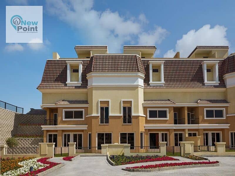 Townhouse Villa at Apartment Price in the Best Location in Mostakbal City | Sur in Sur in Madinaty | Sarai 4