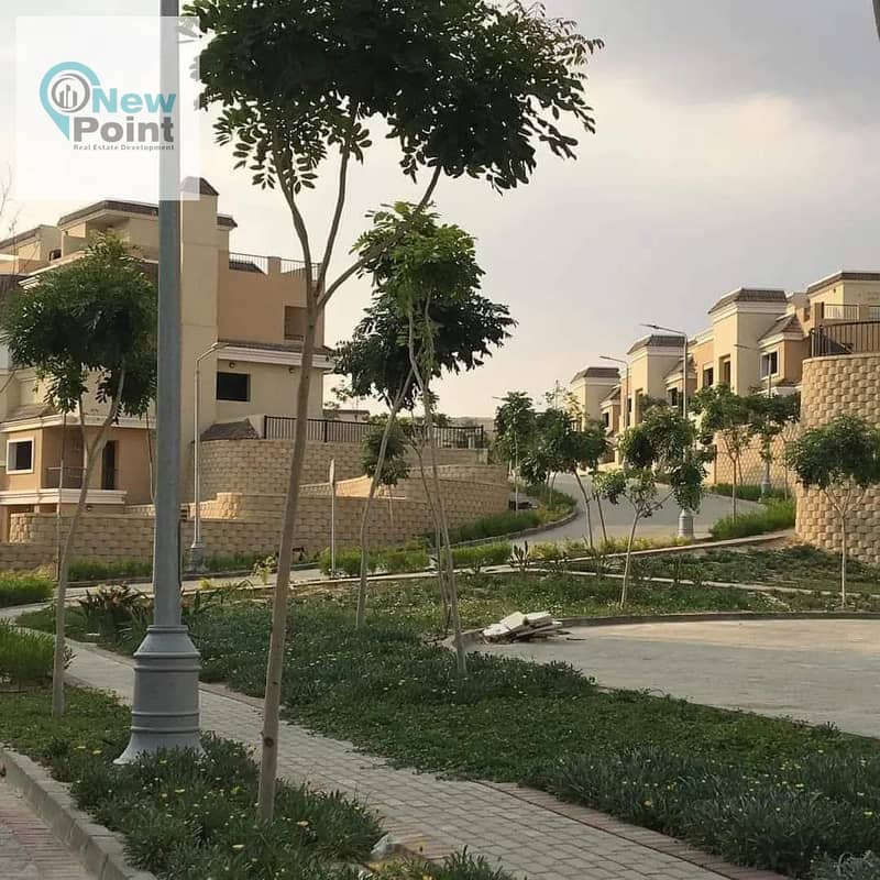 Townhouse Villa at Apartment Price in the Best Location in Mostakbal City | Sur in Sur in Madinaty | Sarai 11