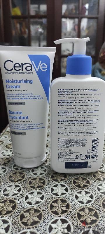 Cera Ve Moisturizing lotion and moisturizing cream 2