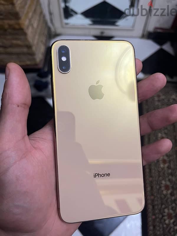 ايفون اكس اس ماكس ذهبي 256 جيجا / iphone xs max gold 256 3