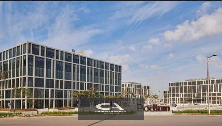 fully finished admin office 151m with Ac's for sale in cfc - New Cairo 1