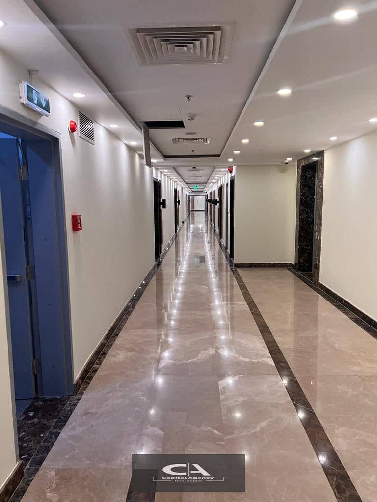 office 130 M Fully finished with Ac's for rent in trivium- New Cairo 1