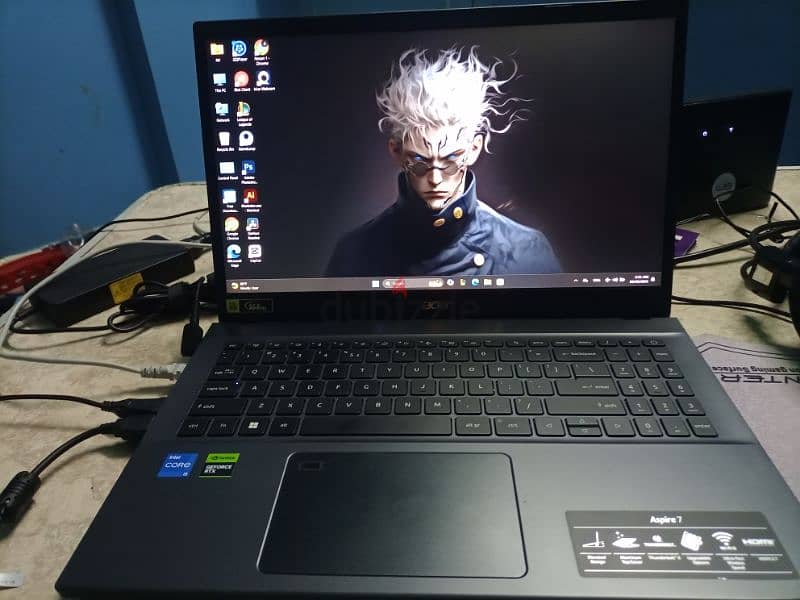 acer aspire7استعمال شهر ومعاه ضمان سنه ضد عيوب الصناعه 0