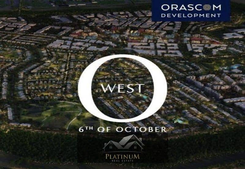 Apartment for sale in  OWest / 6 October / Fully finished 4