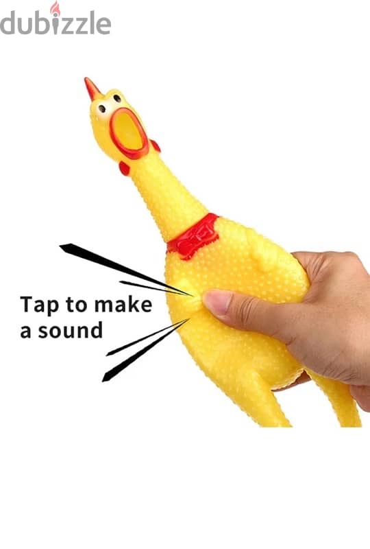 Squeaker Chicken Stress Relieve Toy with voice 1