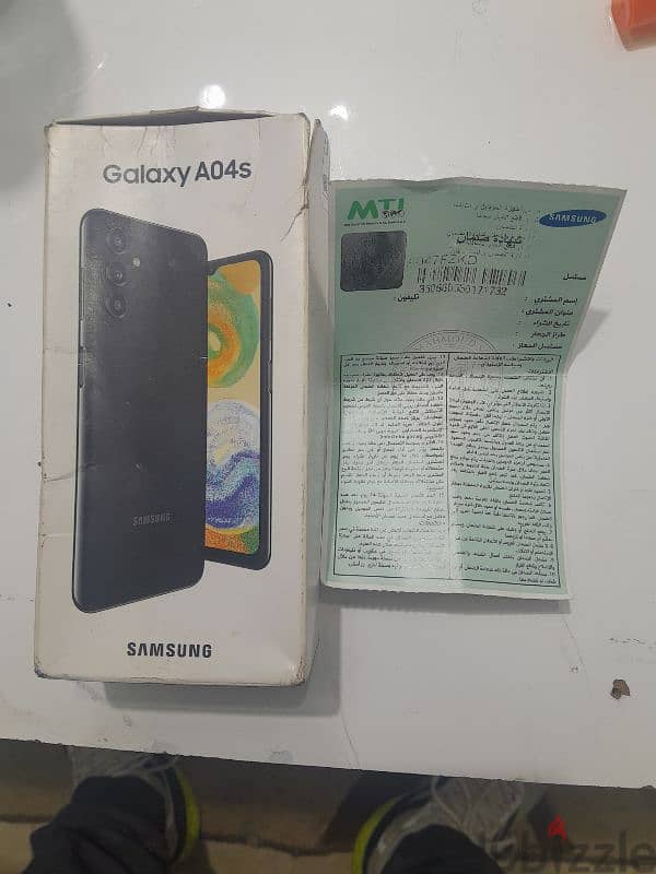 Samsung galaxy a04s بالكرتونه والضمان فقط الجهاز حاله كويسه 11