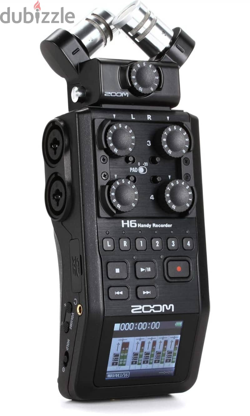 مسجل صوت احترافي Zoom H6 All Black 3