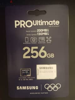 Samsung PRO Ultimate microSD Card + SD Adapter 0