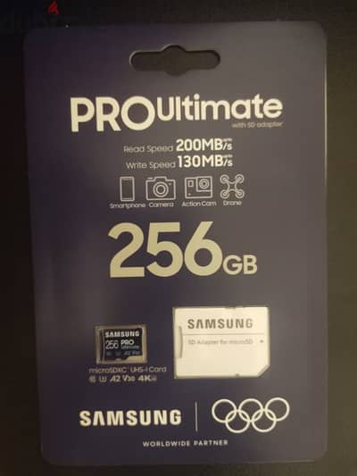 Samsung PRO Ultimate microSD Card + SD Adapter