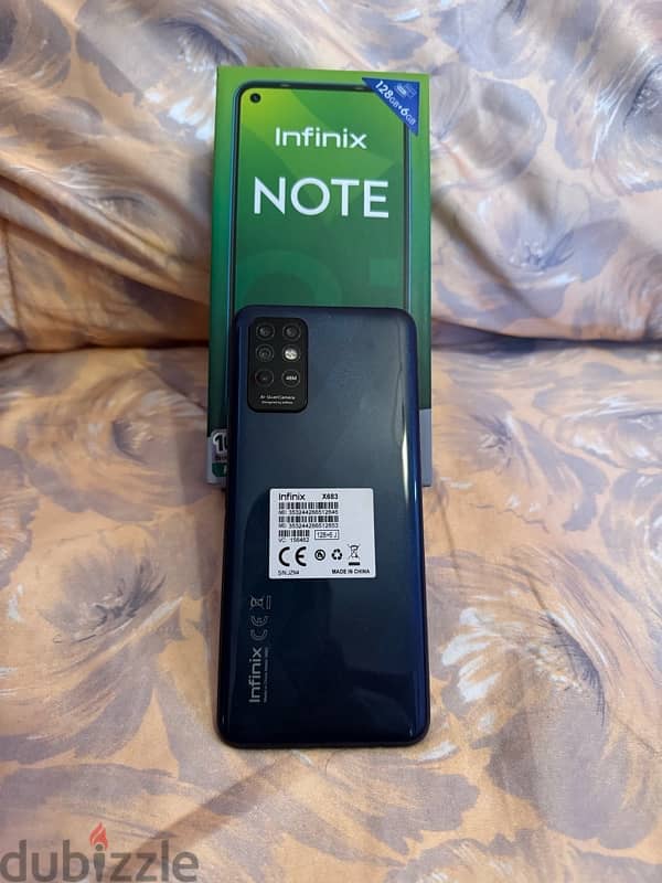 Infinx note 8i 6+128 زيرووو 0