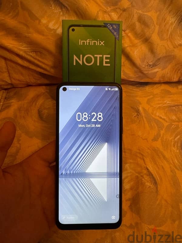 Infinx note 8i 6+128 زيرووو 1