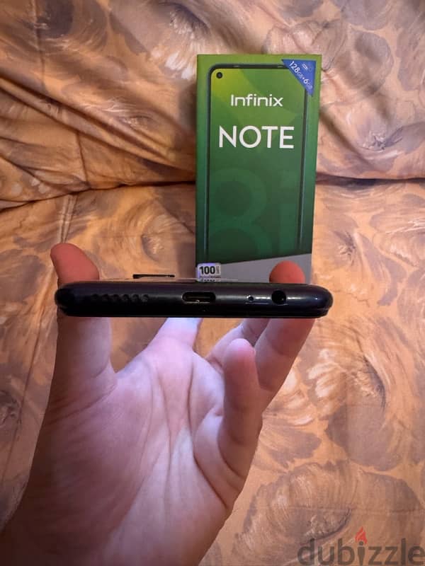 Infinx note 8i 6+128 زيرووو 4