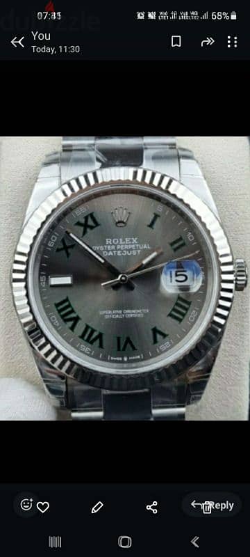 Rolex date just similar original whatsapp 01142249766 4