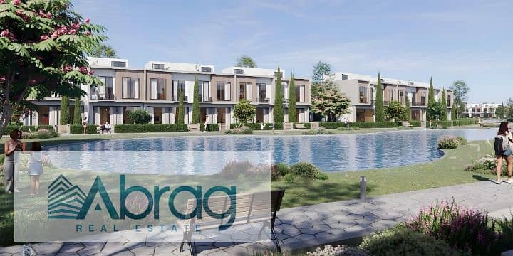 #11 فرصه بسعر مميز تاون هاوس للبيع مقدم 5% قرب نادى الجزيره تقسيط اكتوبر VILLAGIO 0