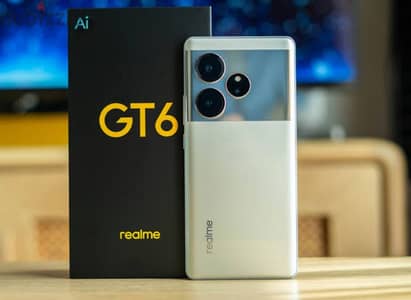 new realme GT6 ram 16 GB memory 512