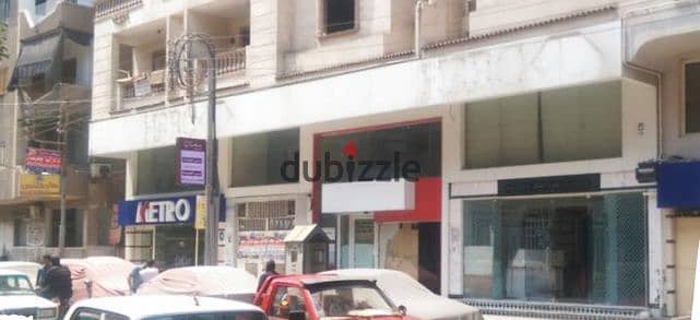 Own a complete commercial building in the most famous streets of Tanta saeed street 1