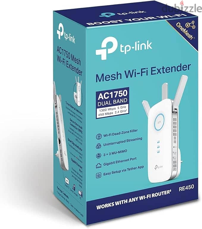 TP Link AC1750 WiFi Extender 0