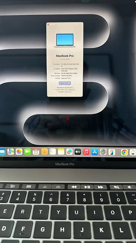 MacBook Pro 2018 15Inch 2