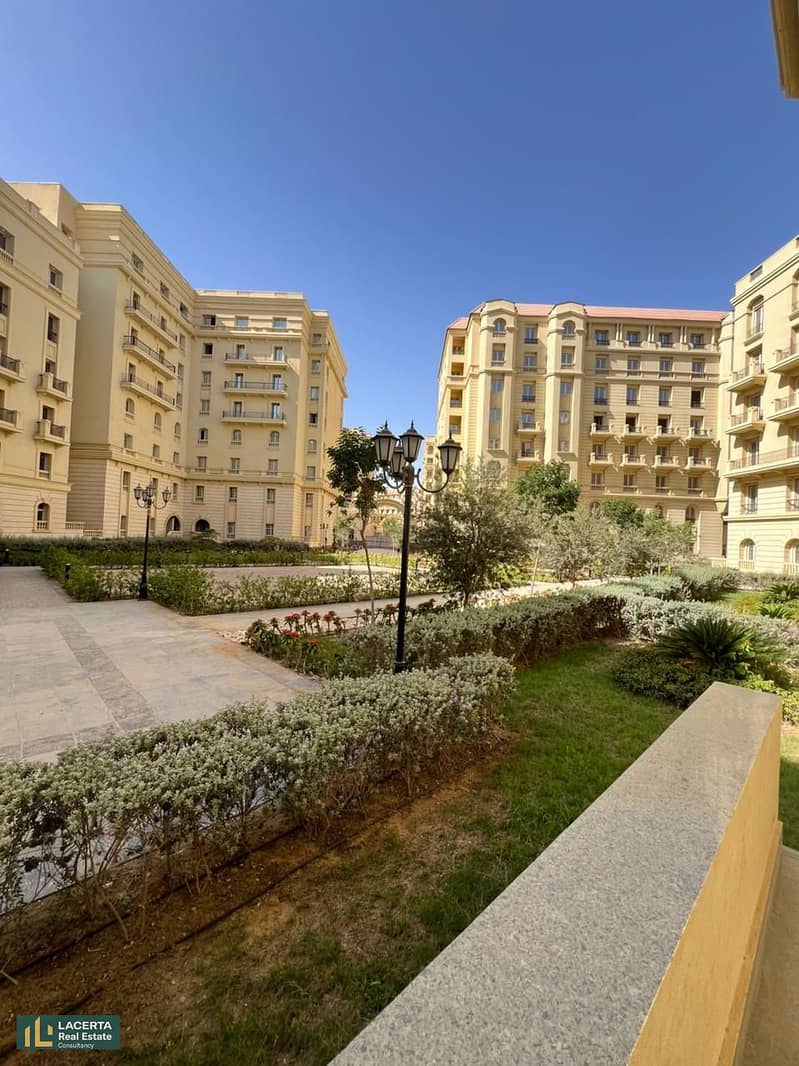 Immediate receipt in the Administrative Capital, Garden City Compound - Garden City - with the best apartment division and finishing 2