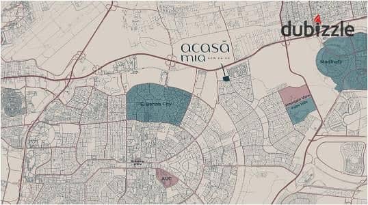 للبيع شقة 160م فى كمبوند Acsa Mia القاهرة الجديدة 8