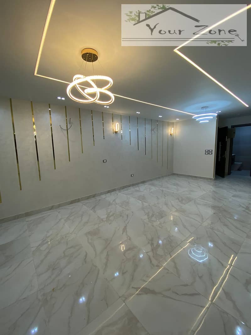 Apartment for rent in elmostasmr elsagher Sheikh Zayed  Single in front of the 10th District 1