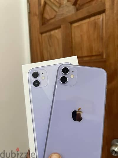 iphone 11 purple 128 giga 81 with box