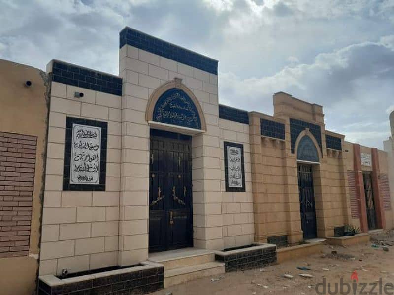 مدفن جاهز للبيع استلام فوري مدافن القاهره الجديده اول طريق القطاميه 4