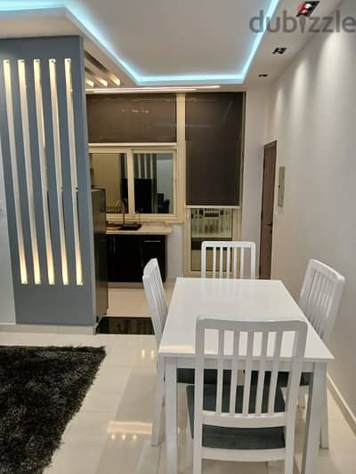 Furnished hotel studio with terrace in Zahraa Maadi behind Carrefour