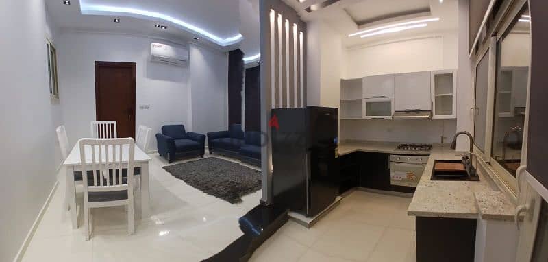 Furnished hotel studio with terrace in Zahraa Maadi behind Carrefour 2