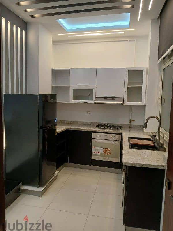 Furnished hotel studio with terrace in Zahraa Maadi behind Carrefour 4