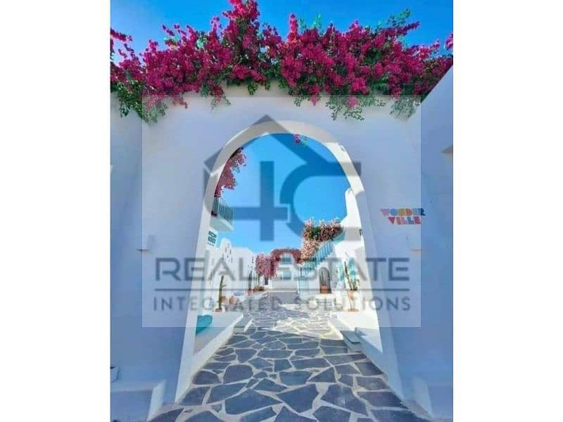 Chalet 85m for sale at the lowest down payment price and fully finished installments in Mountain View Ras Al Hikma norh coast compound 2