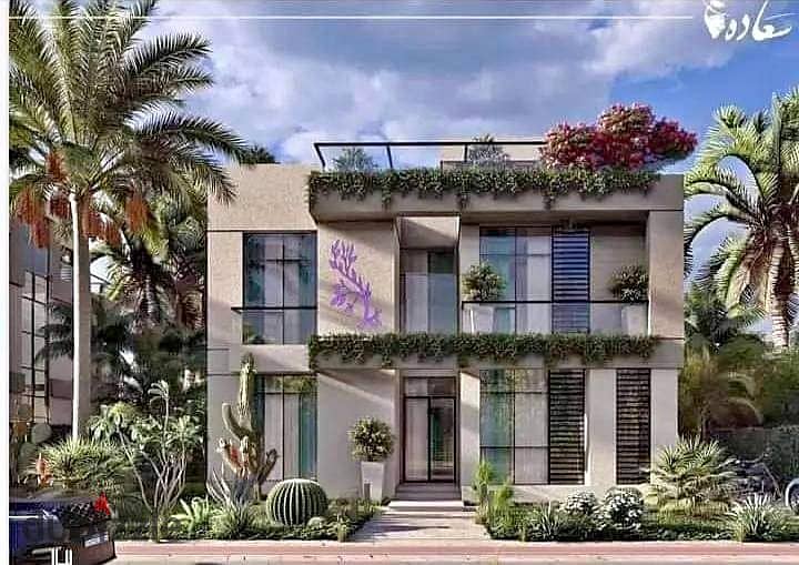 For sale Standalone 355m 4BR in SA’ADA Compound, directly on the Suez Road 7