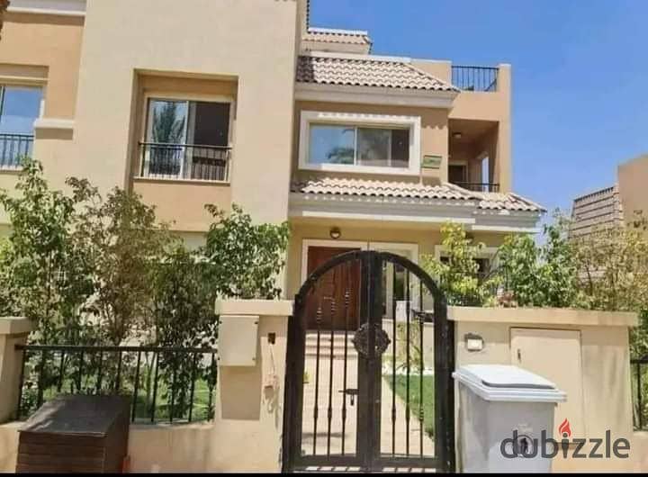 Townhouse for sale with a 42% discount in The Butterfly Compound in the heart of Mostakbal City next to Madinaty at the lowest price 7