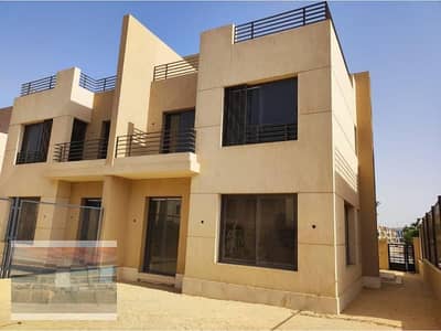 villa with garden for sale-4bedroom-ready to move & prim location in Jedar compound