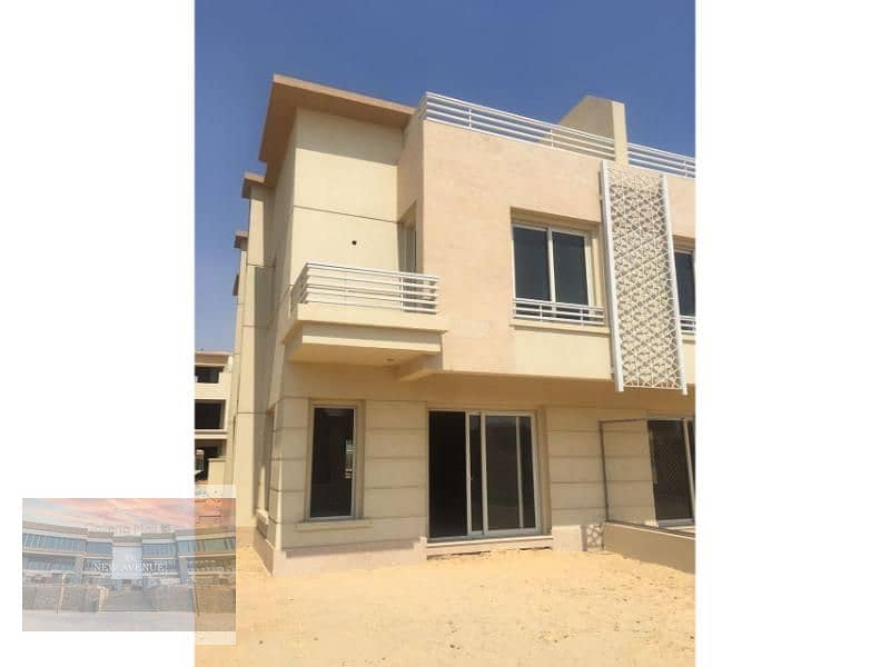 Twin house with garden for sale-4bedroom-ready to move & prim location in Jedar compound 1