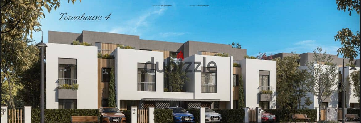 Live in a 3-storey villa with a private swimming pool, with installments over 8 years, in Sheikh Zayed, in LUGAR, next to SODIC 12