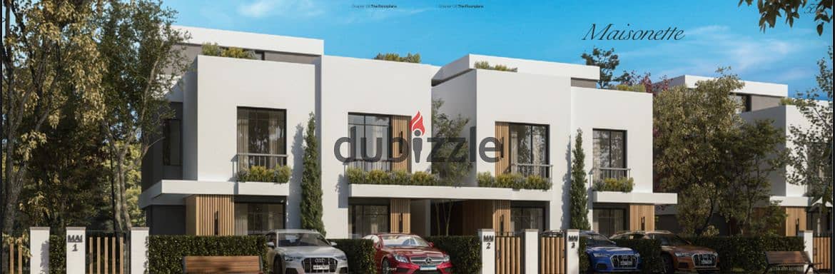 Live in a 3-storey villa with a private swimming pool, with installments over 8 years, in Sheikh Zayed, in LUGAR, next to SODIC 13