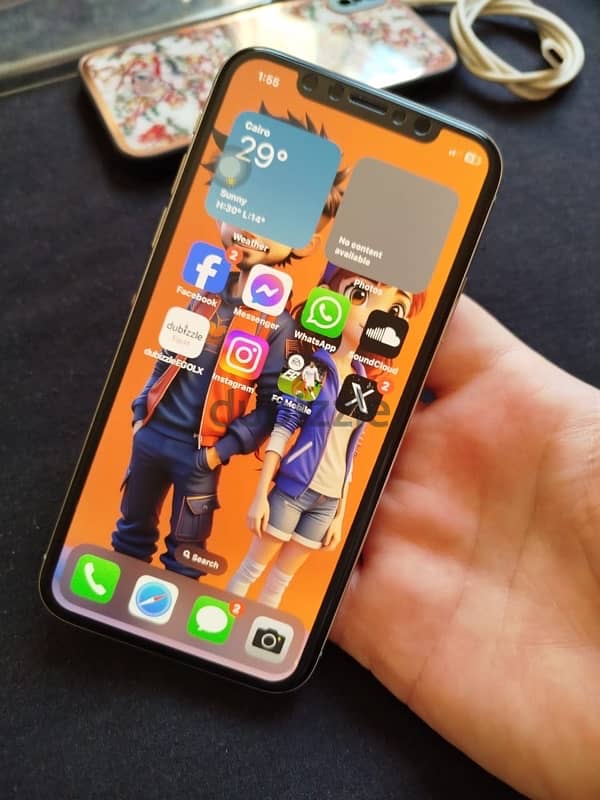 iPhone X 256G بيع او بدل 2