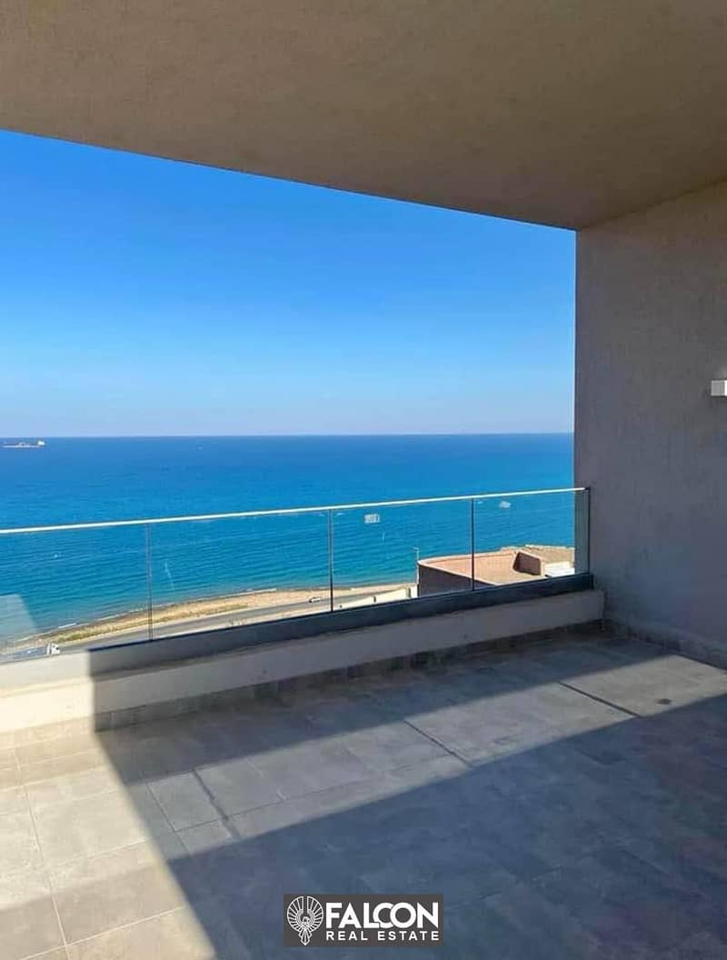 Receive immediately within months a fully finished chalet of 126 m with a sea view in Ain Sokhna at the lowest price in Il Monte Galala Ain Sokhna 1