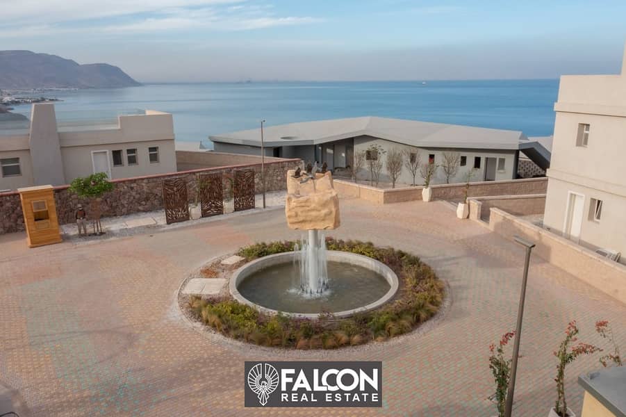 Receive immediately within months a fully finished chalet of 126 m with a sea view in Ain Sokhna at the lowest price in Il Monte Galala Ain Sokhna 3