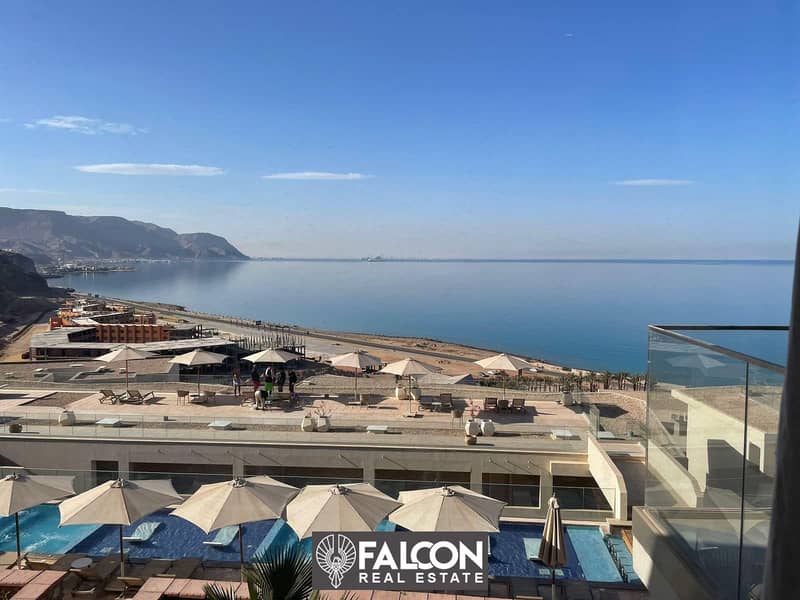 Receive immediately within months a fully finished chalet of 126 m with a sea view in Ain Sokhna at the lowest price in Il Monte Galala Ain Sokhna 11