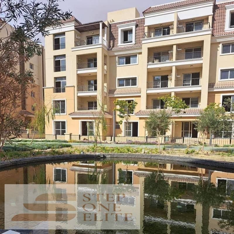 With a down payment of 550,000, the rest is in installments over the longest payment period in Sarai Compound, New Cairo 4