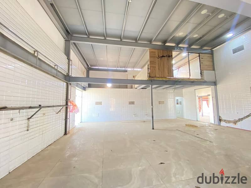 Shop for rent in el Sheikh Zayed 1