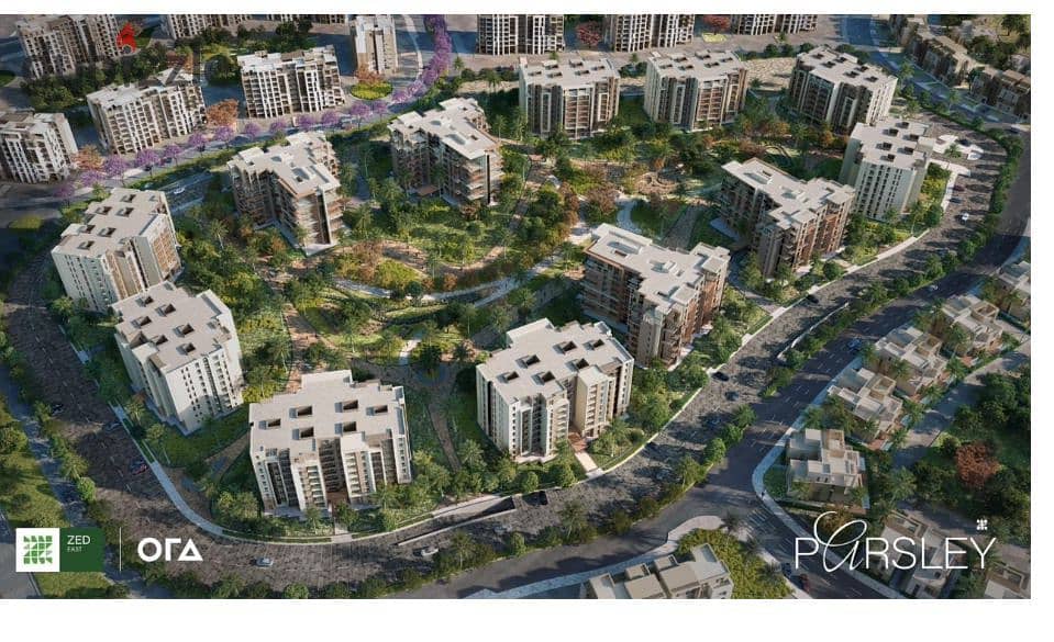 An opportunity to own a finished apartment with air conditioners / price lower than market in ZED EAST/ NEW CAIRO 4