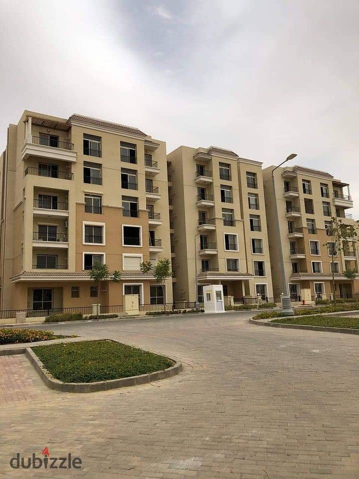 Apartment with garden for sale in New Cairo with a down payment of 766 thousand 3